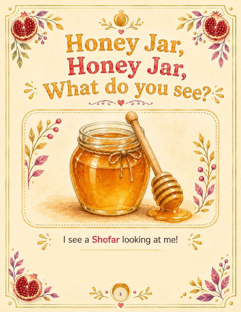 Rosh Hashanah, What Do You See? sample page two