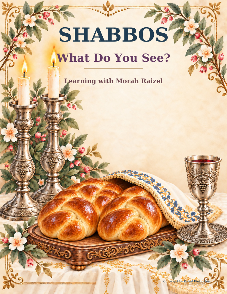 Shabbos, What Do You See? cover